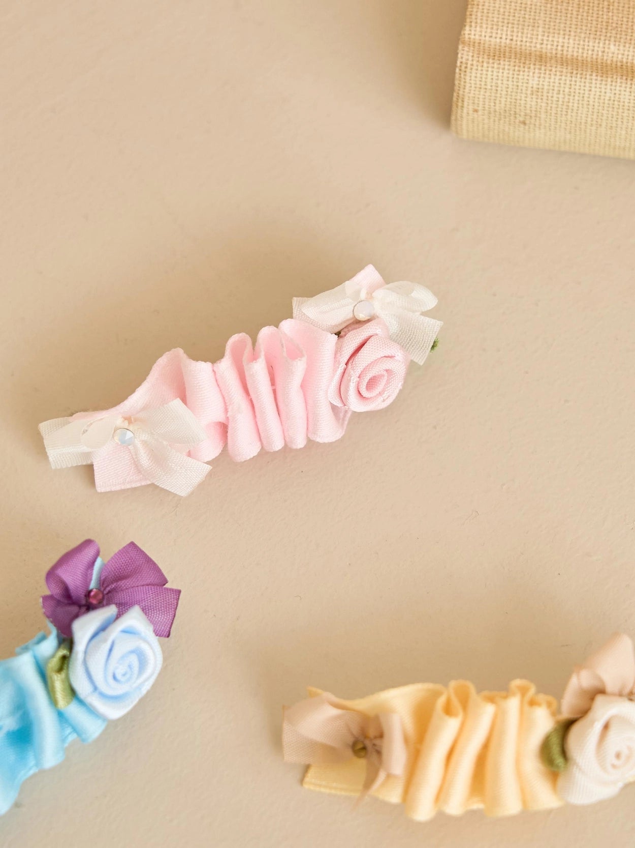 Macaron Rose Hairpin 全3色