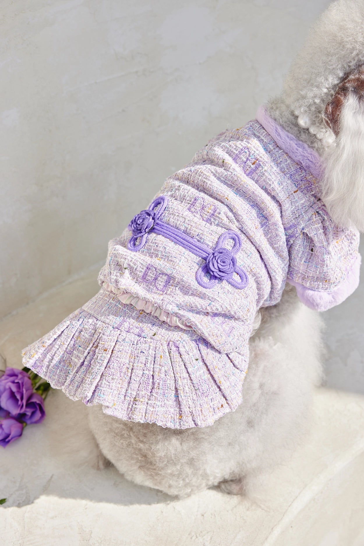 即納 Tweed padding skirt 全2色