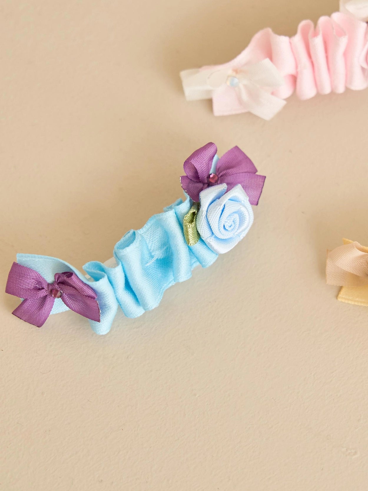 Macaron Rose Hairpin 全3色