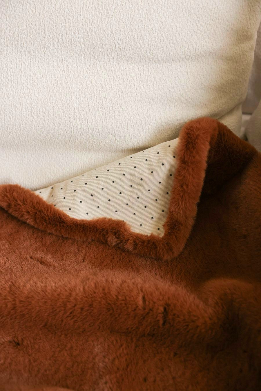 【PRE-ORDER】Eco Fur Angel Blanket ラベンダー