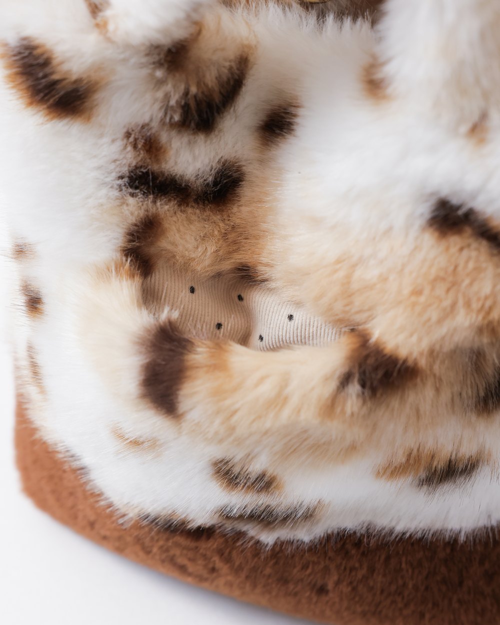 【PRE-ORDER】Eco Fur Chocolat Bag レオパード