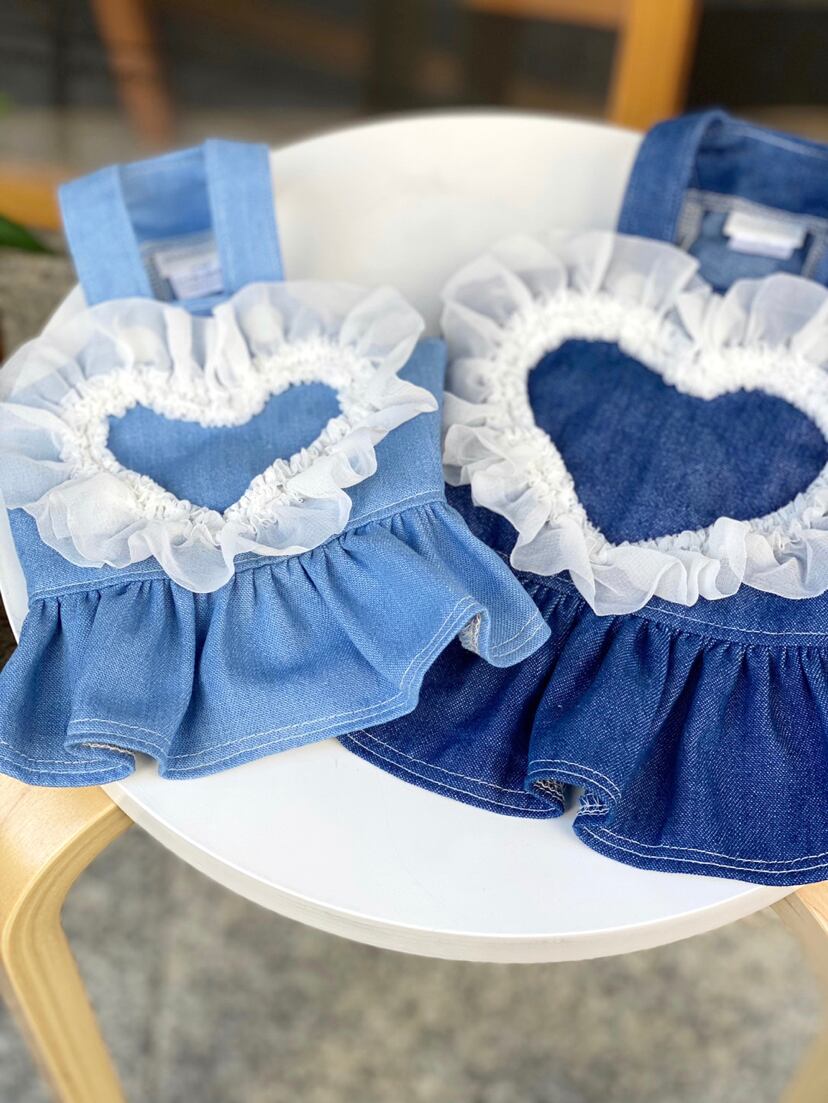 即納 Enfant Denim Tops ダークブルー