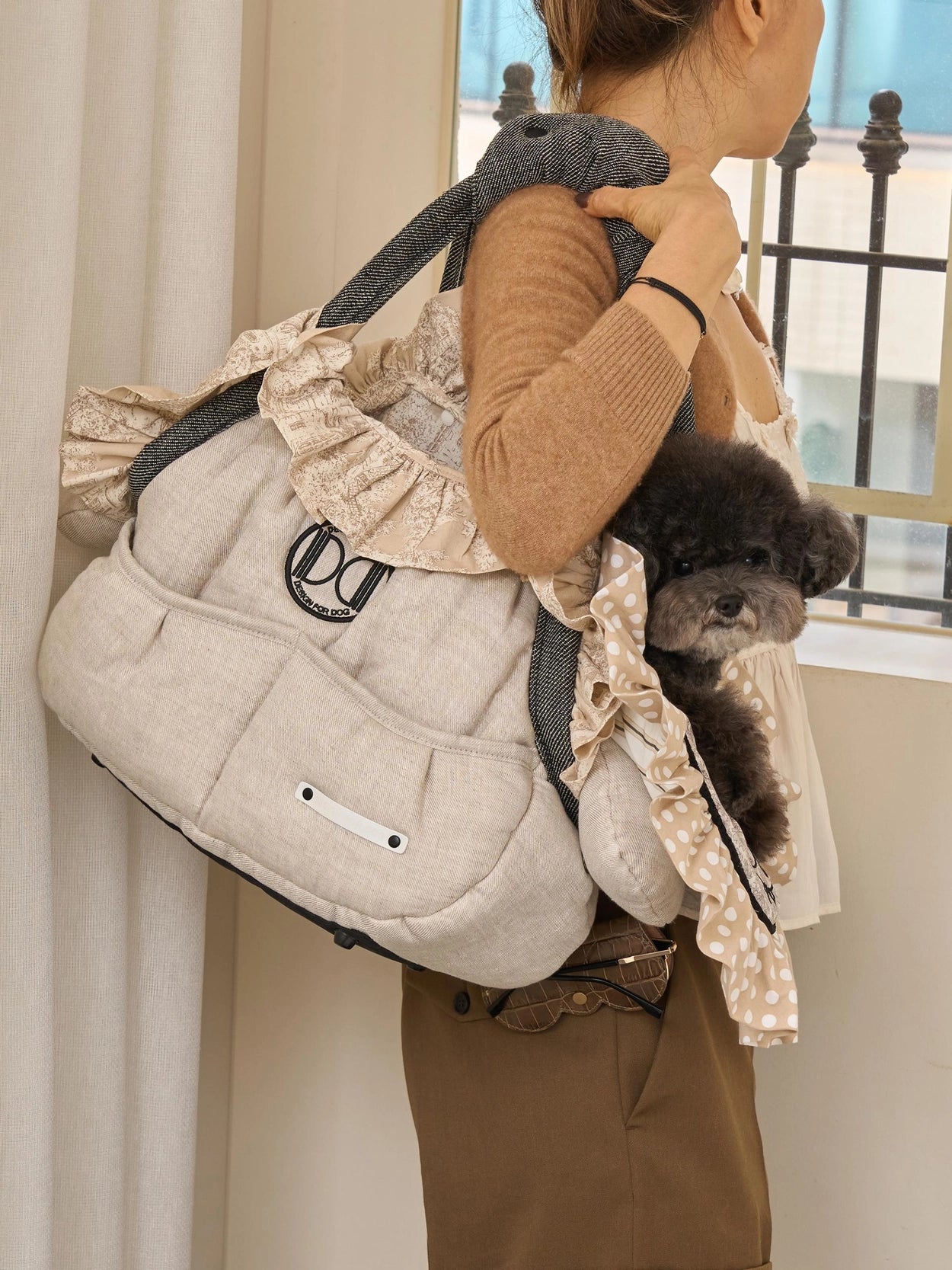 即納 Dimsum Jardin Bag ベージュ