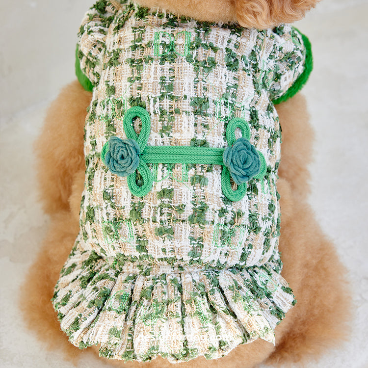 即納 Tweed padding skirt 全2色