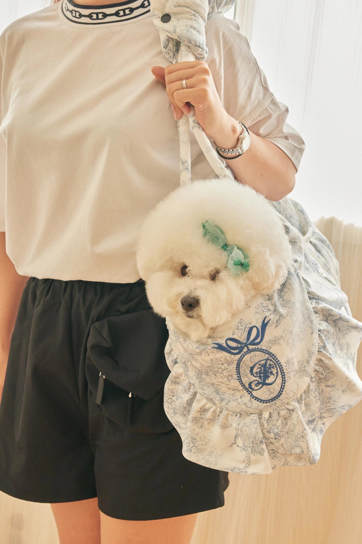 即納 Dimsum Garden Toile Bag