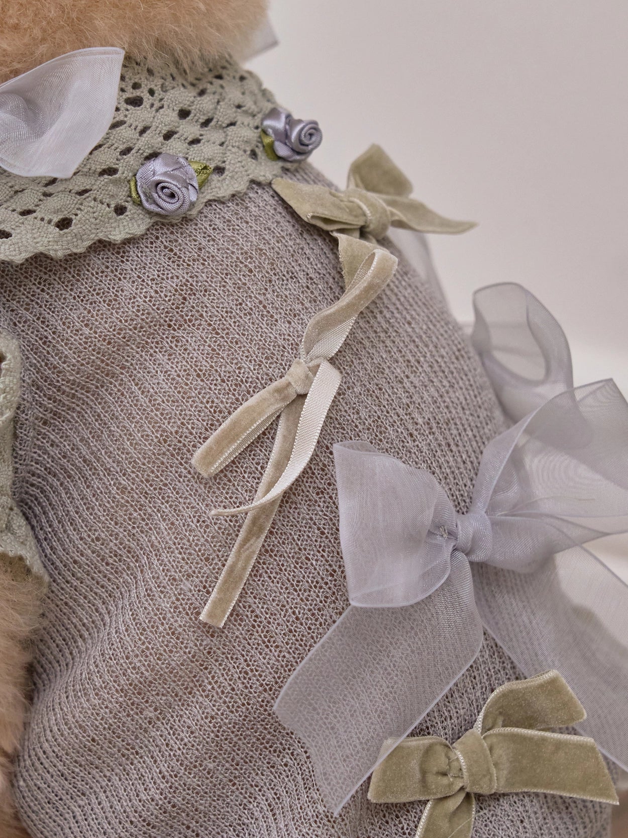 即納 Giselle knit オリーブ