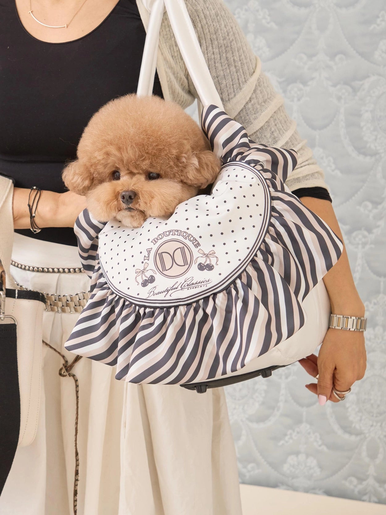 即納 Dimsum Shine Bag ミルクベージュ