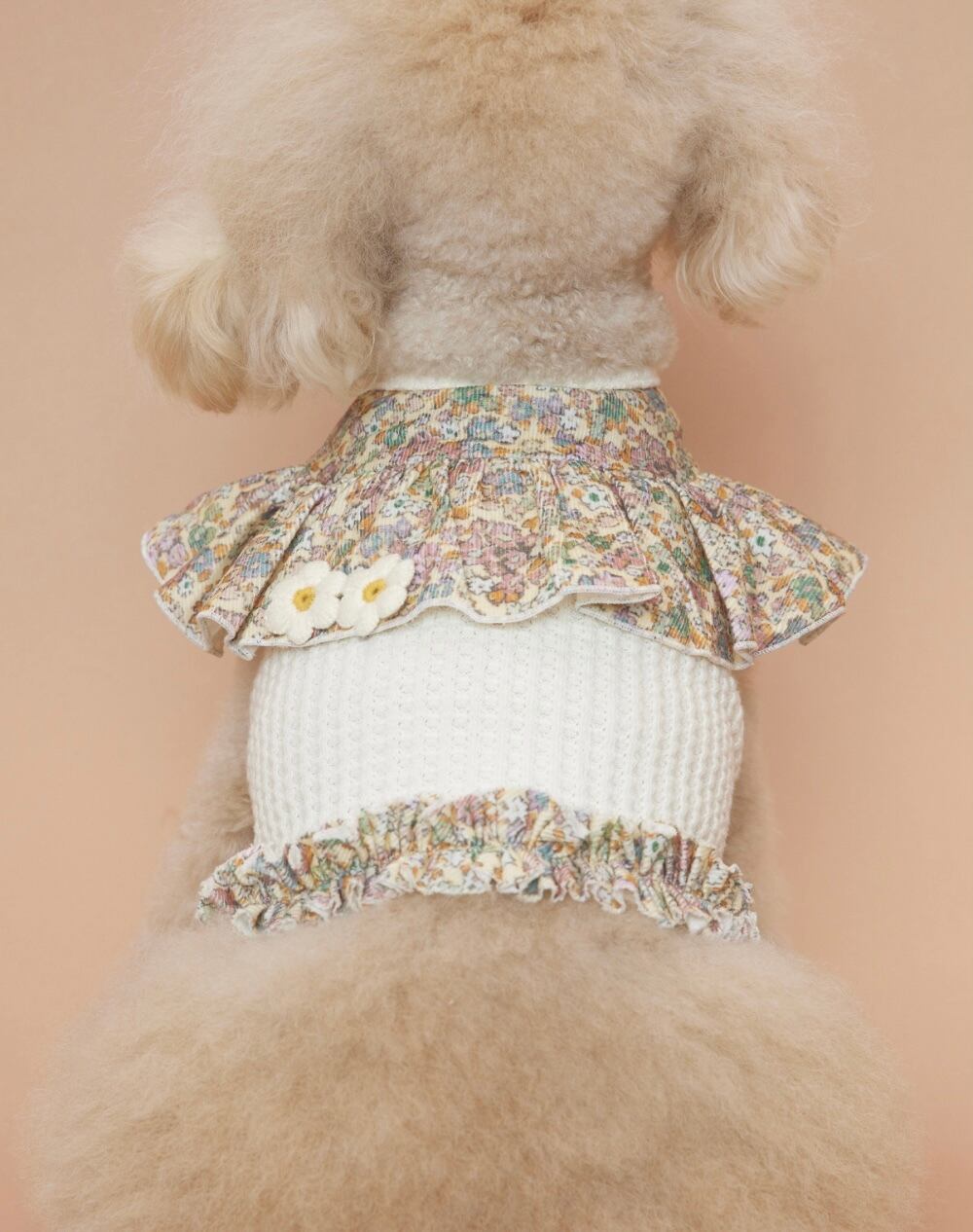 即納 Waffle Daisy Top ベージュ