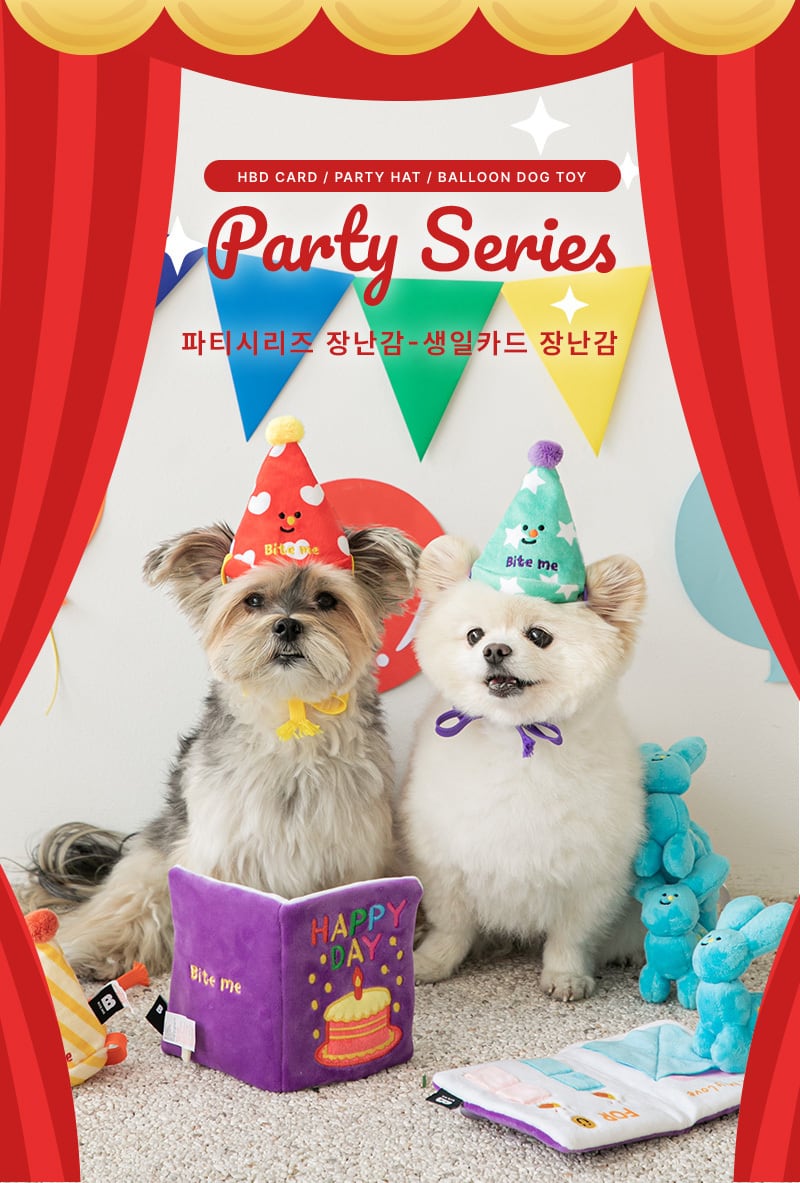 即納 Birthday party card nose work toy