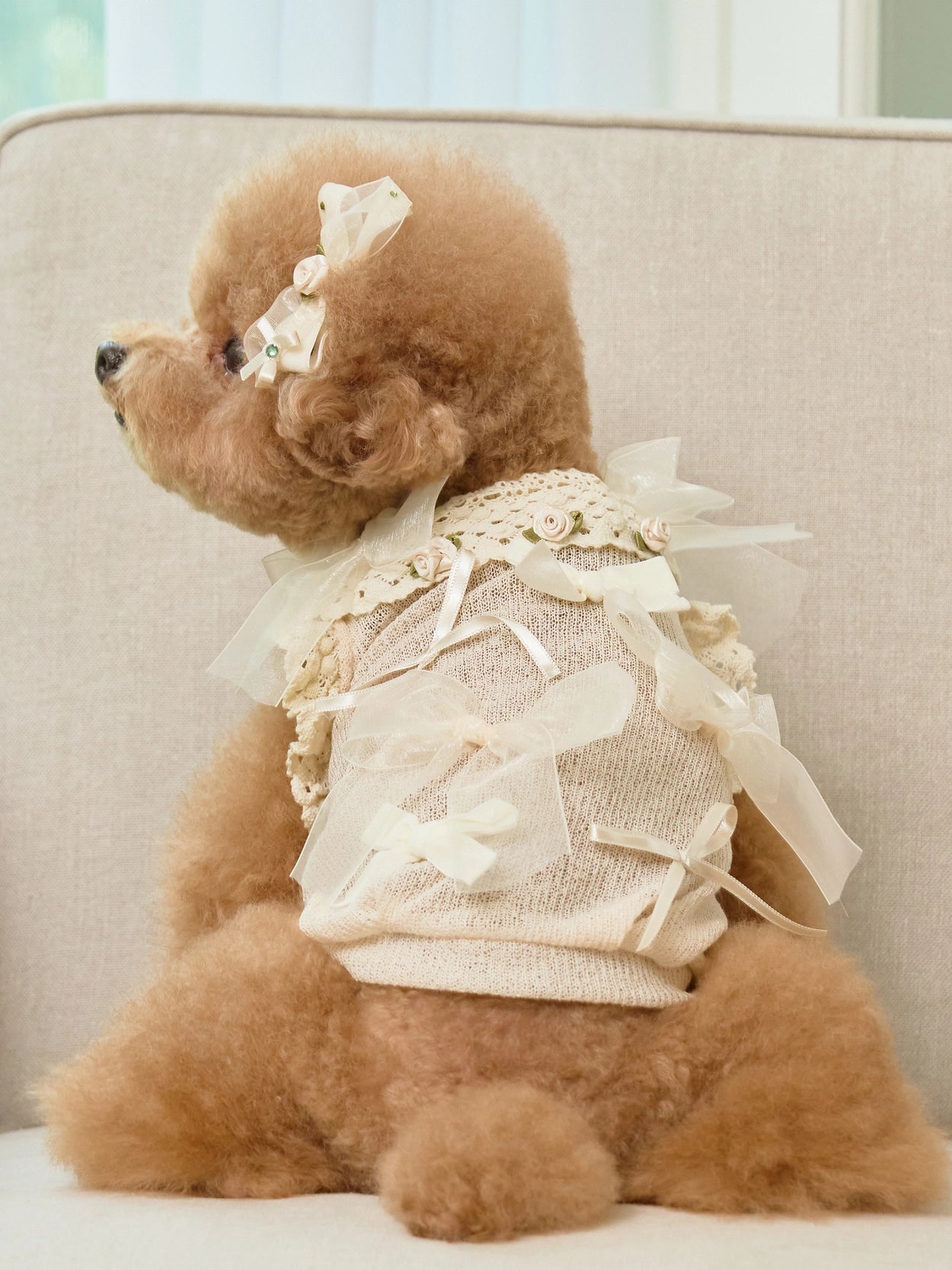 即納 Giselle knit バニラ