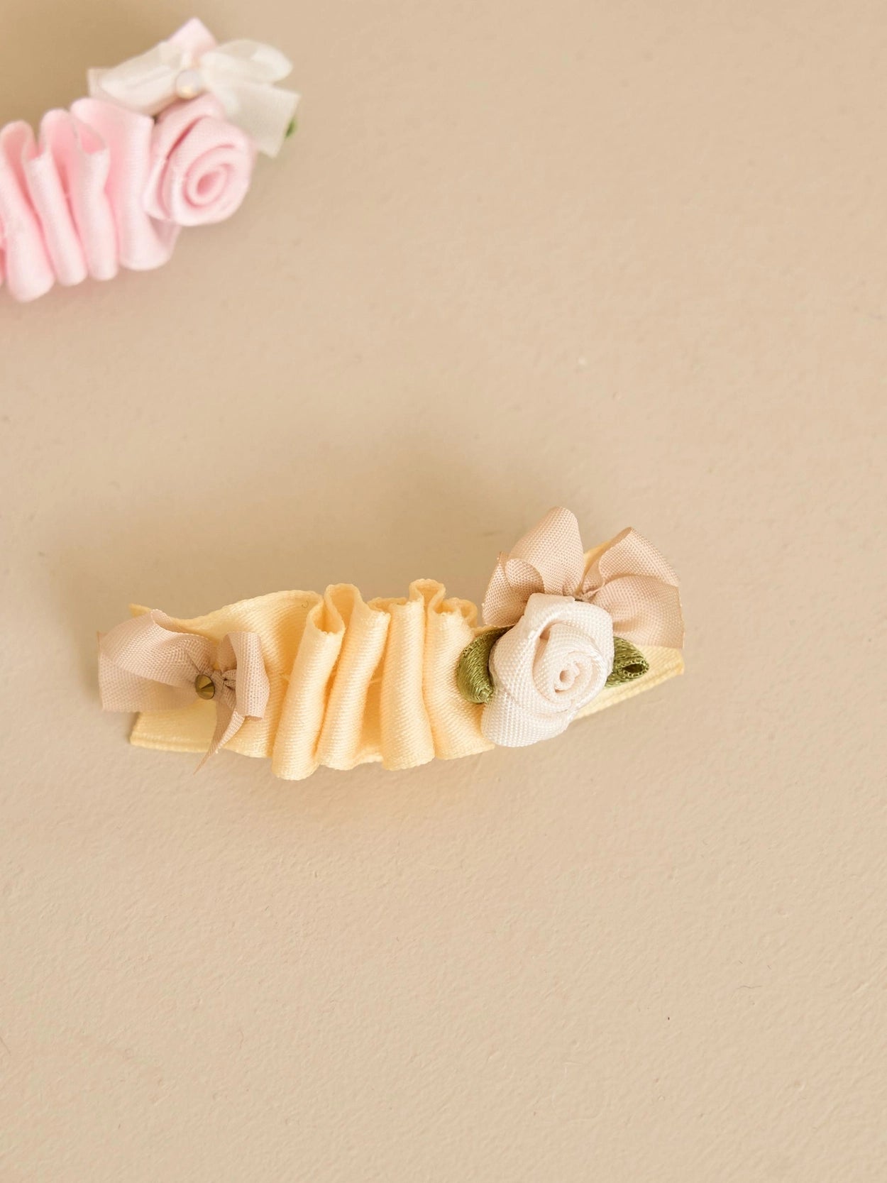 Macaron Rose Hairpin 全3色