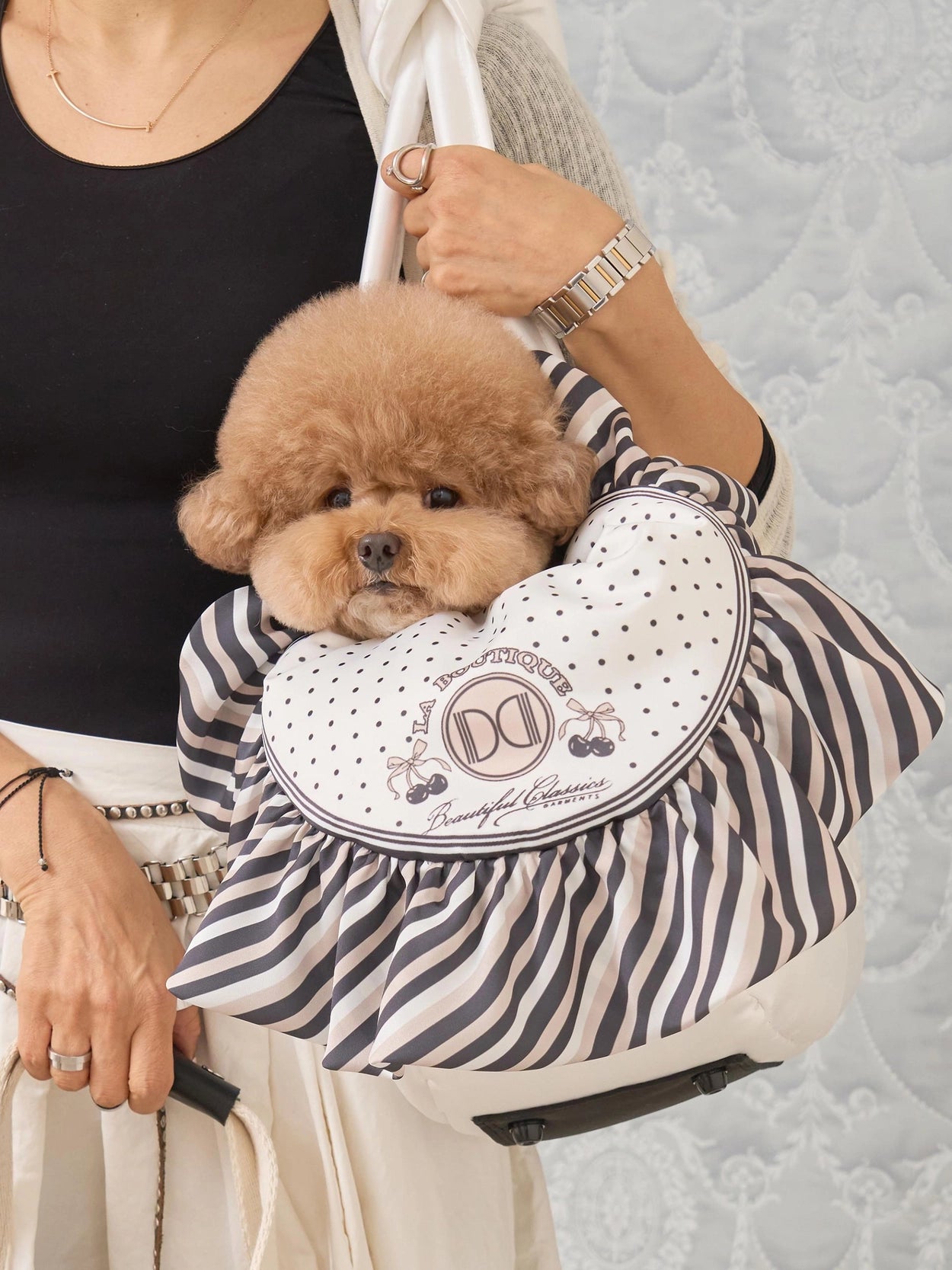 即納 Dimsum Shine Bag ミルクベージュ