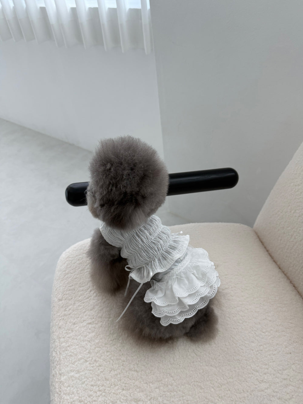 【PRE-ORDER】Eyelet Tiered Skirt 全2色