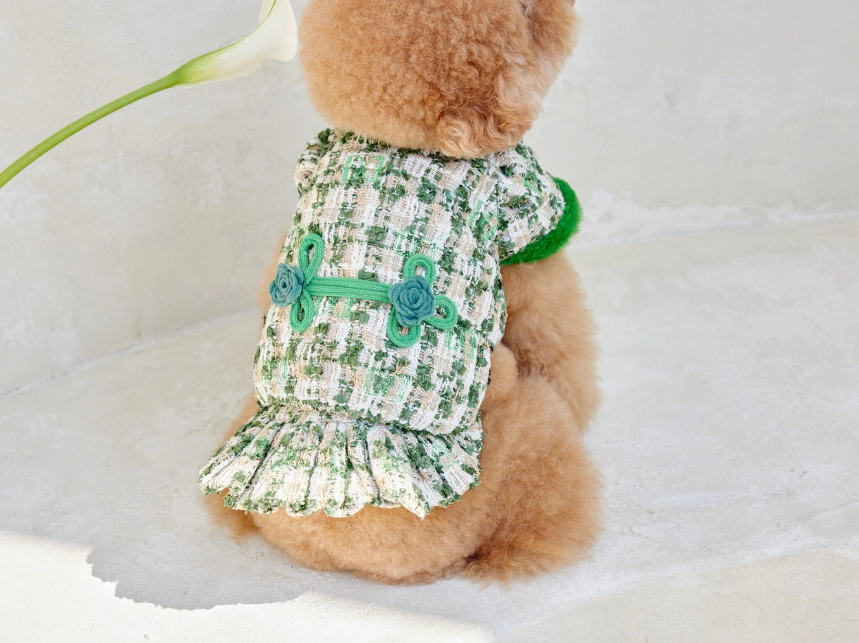 即納 Tweed padding skirt 全2色
