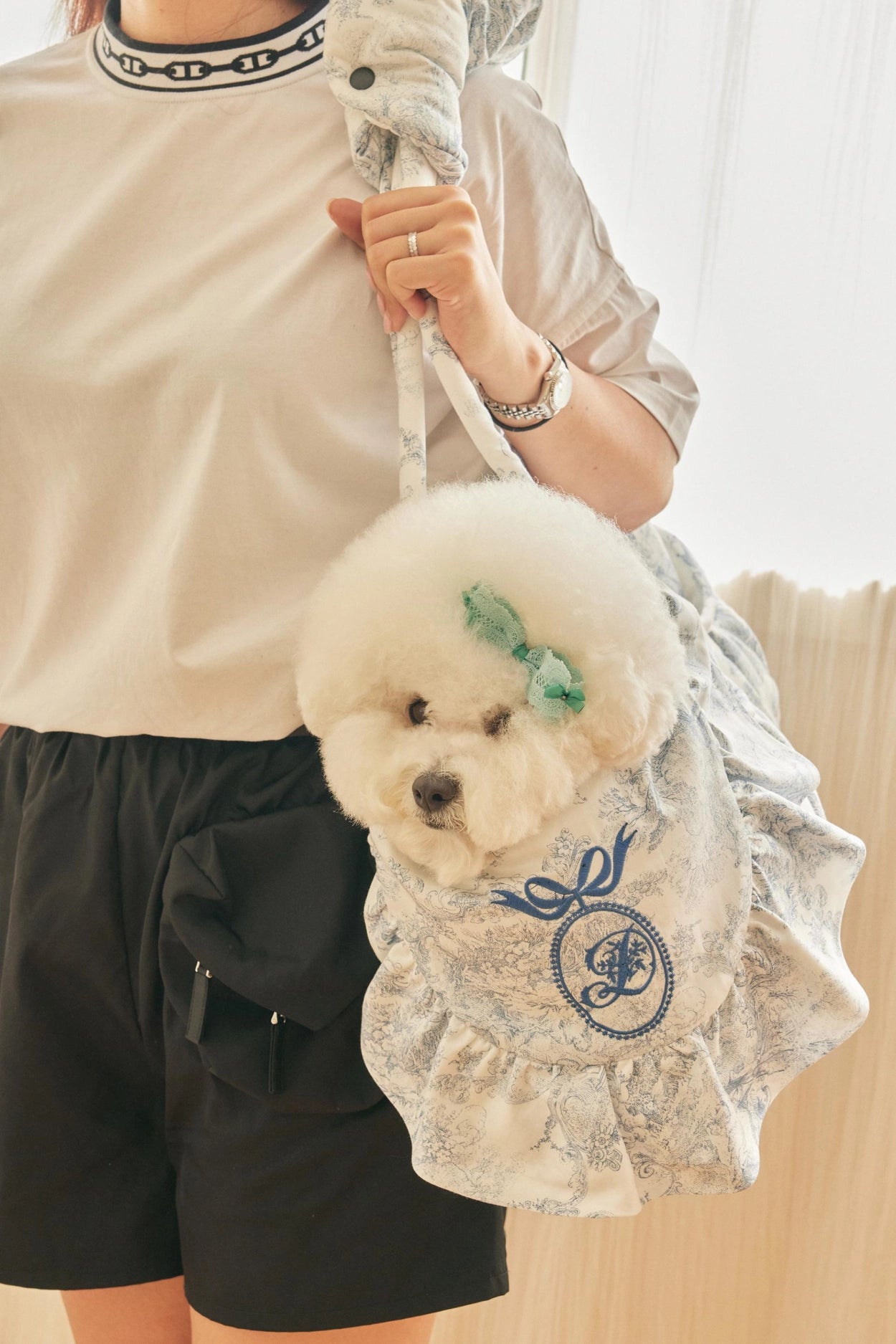 即納 Dimsum Garden Toile Bag