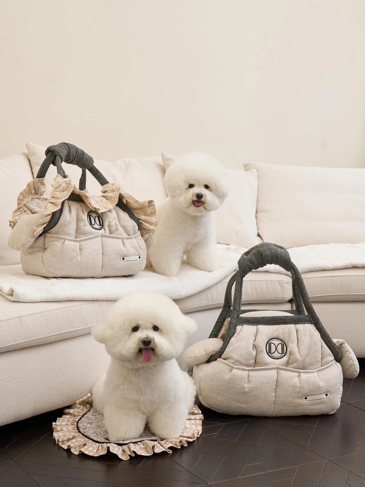 即納 Dimsum Jardin Bag ベージュ