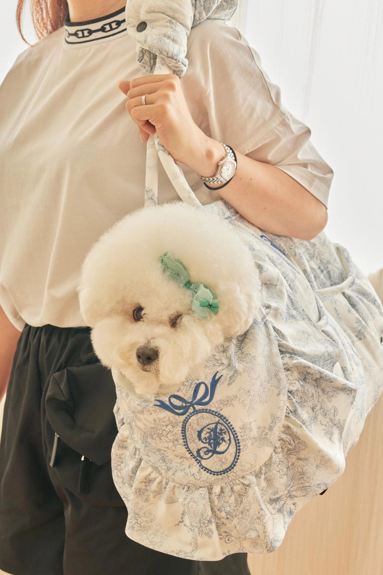 即納 Dimsum Garden Toile Bag