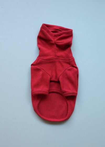 即納 Soft Long Turtleneck レッド