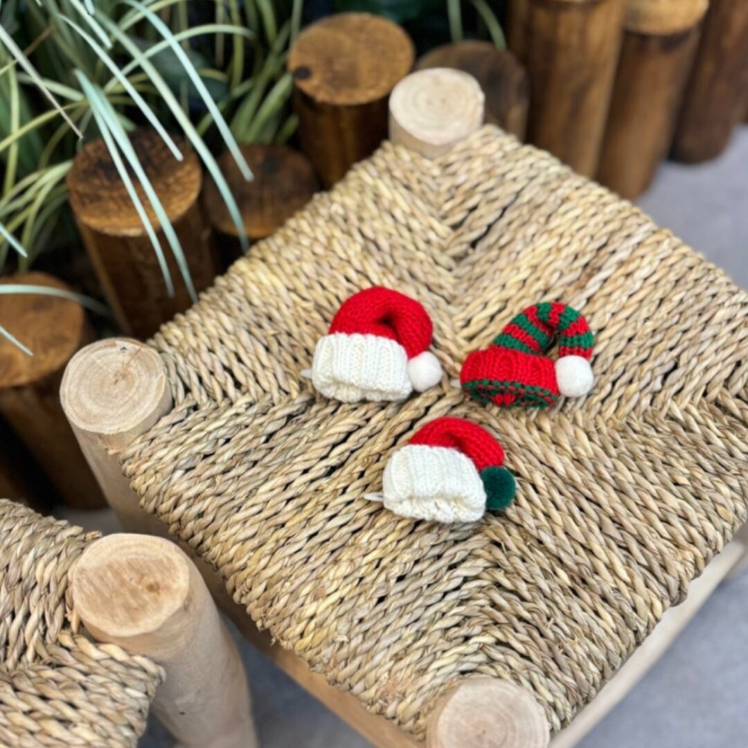 即納 Santa Hat Hairpin 全3色