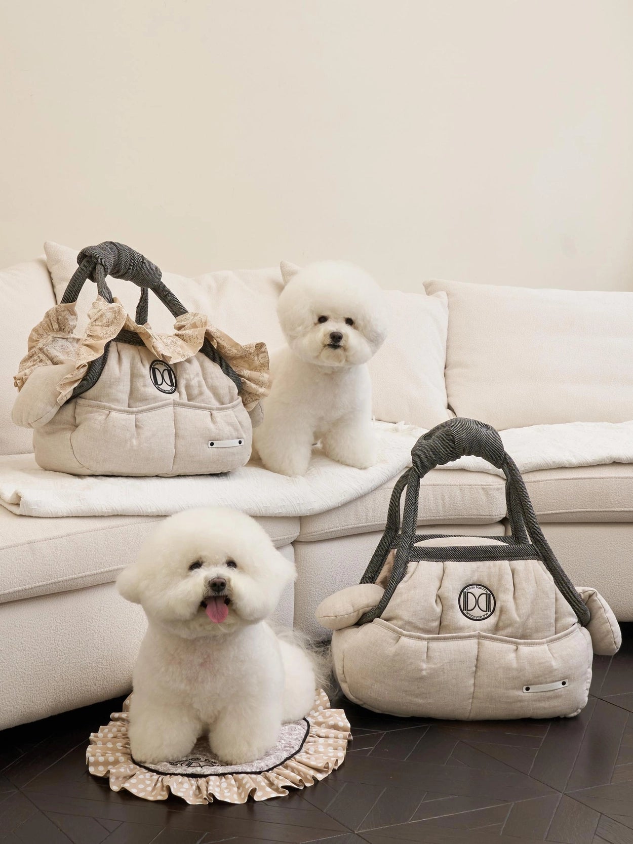 即納 Dimsum Jardin Bag ベージュ