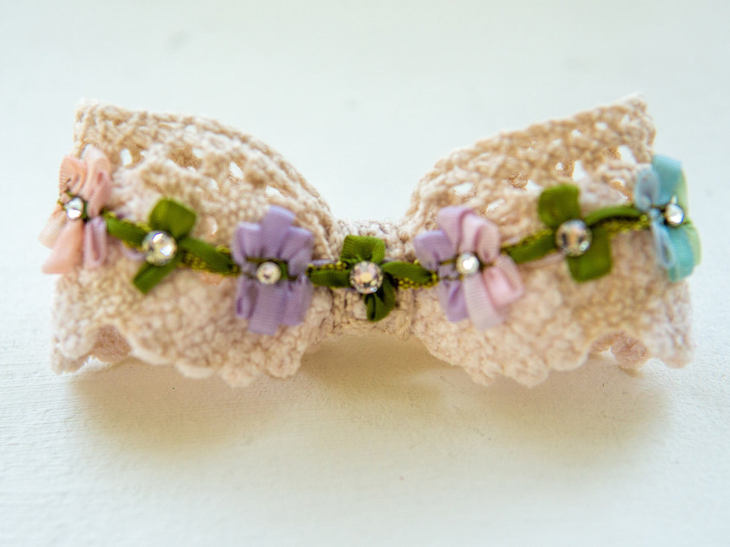 即納 Petit Flora Hairpin アイボリー
