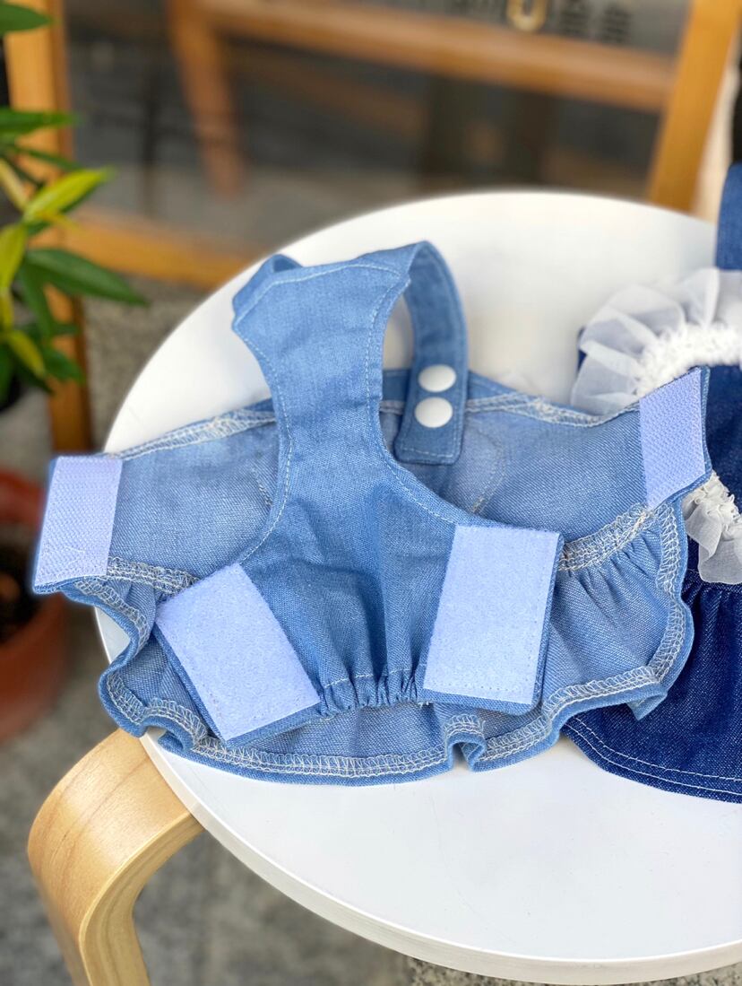 即納 Enfant Denim Tops ダークブルー