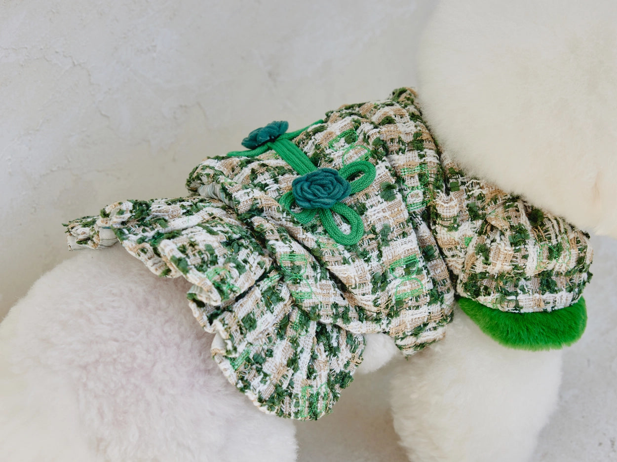 即納 Tweed padding skirt 全2色