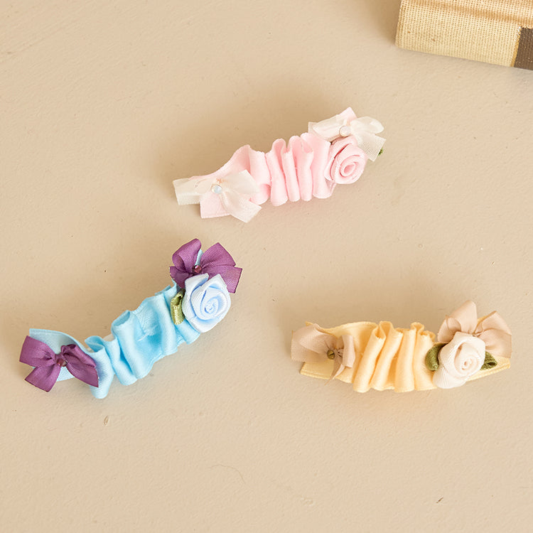 Macaron Rose Hairpin 全3色