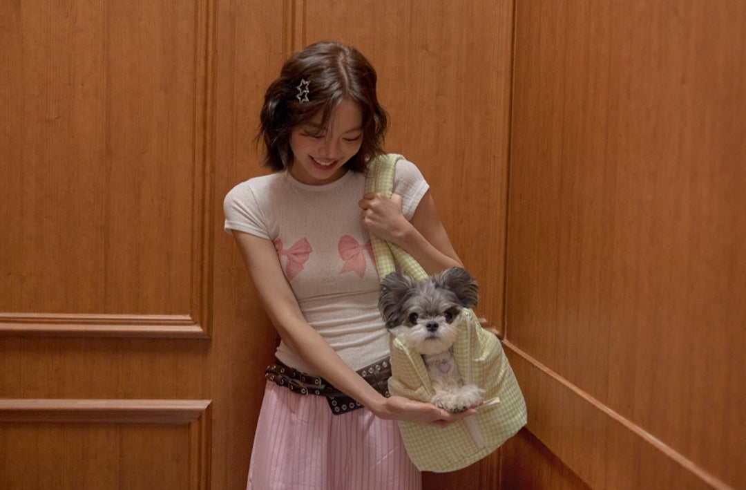 Wide Bag プレイドグリーン