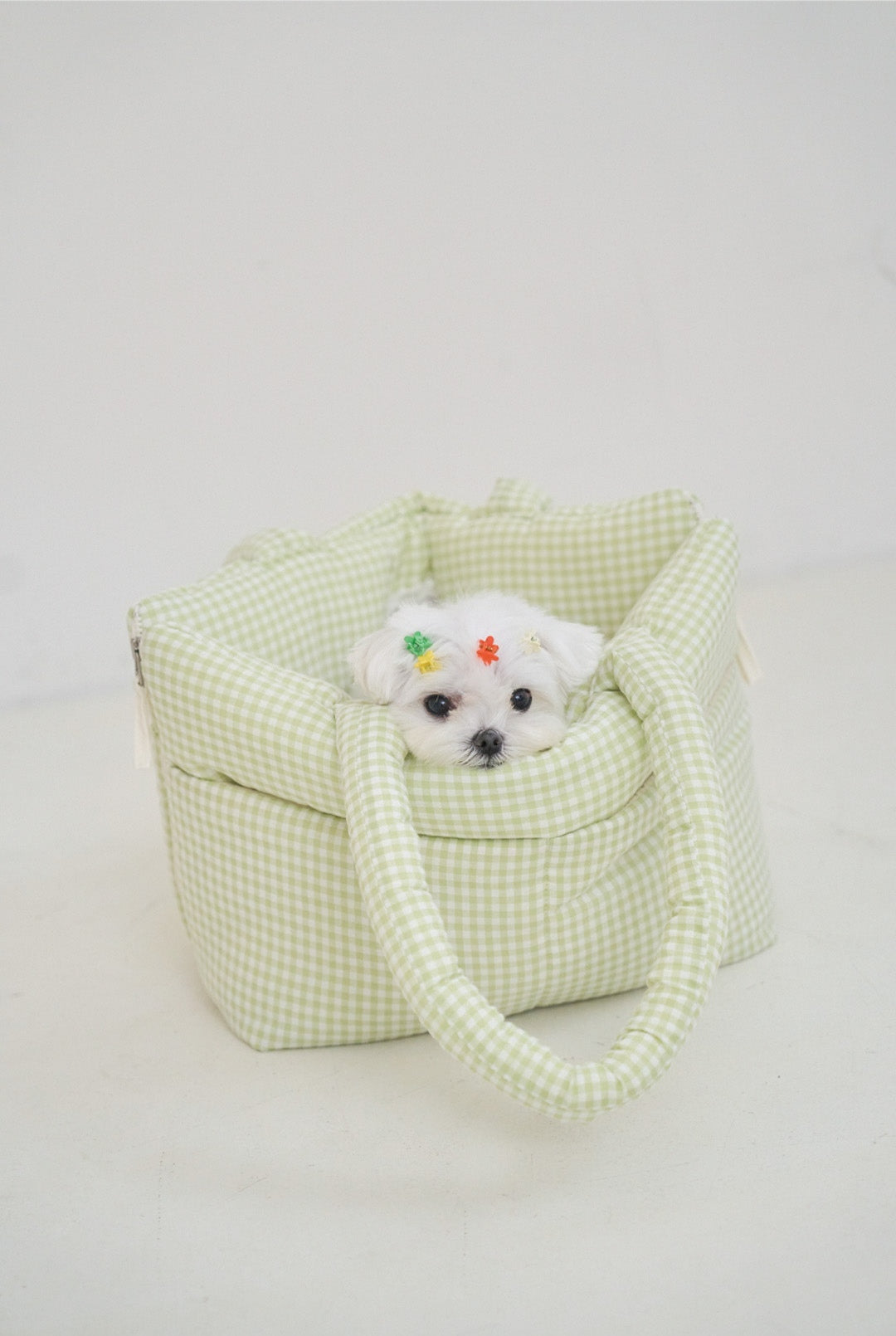 Wide Bag プレイドグリーン