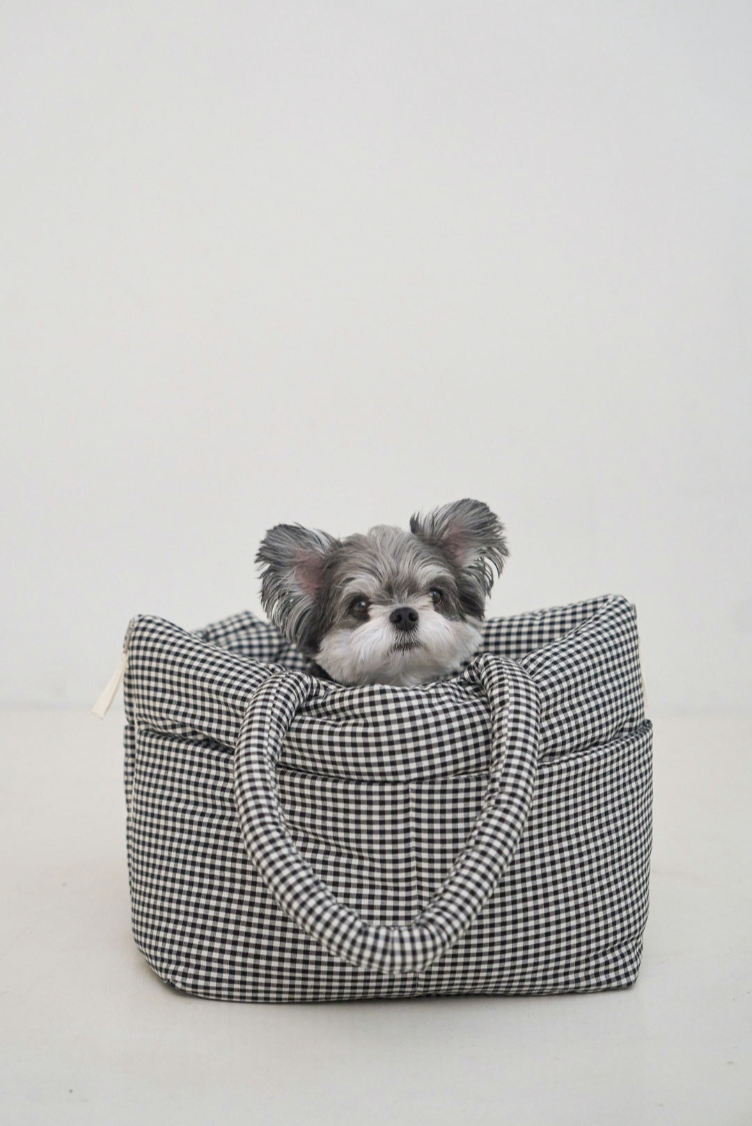 Wide Bag プレイドブラック