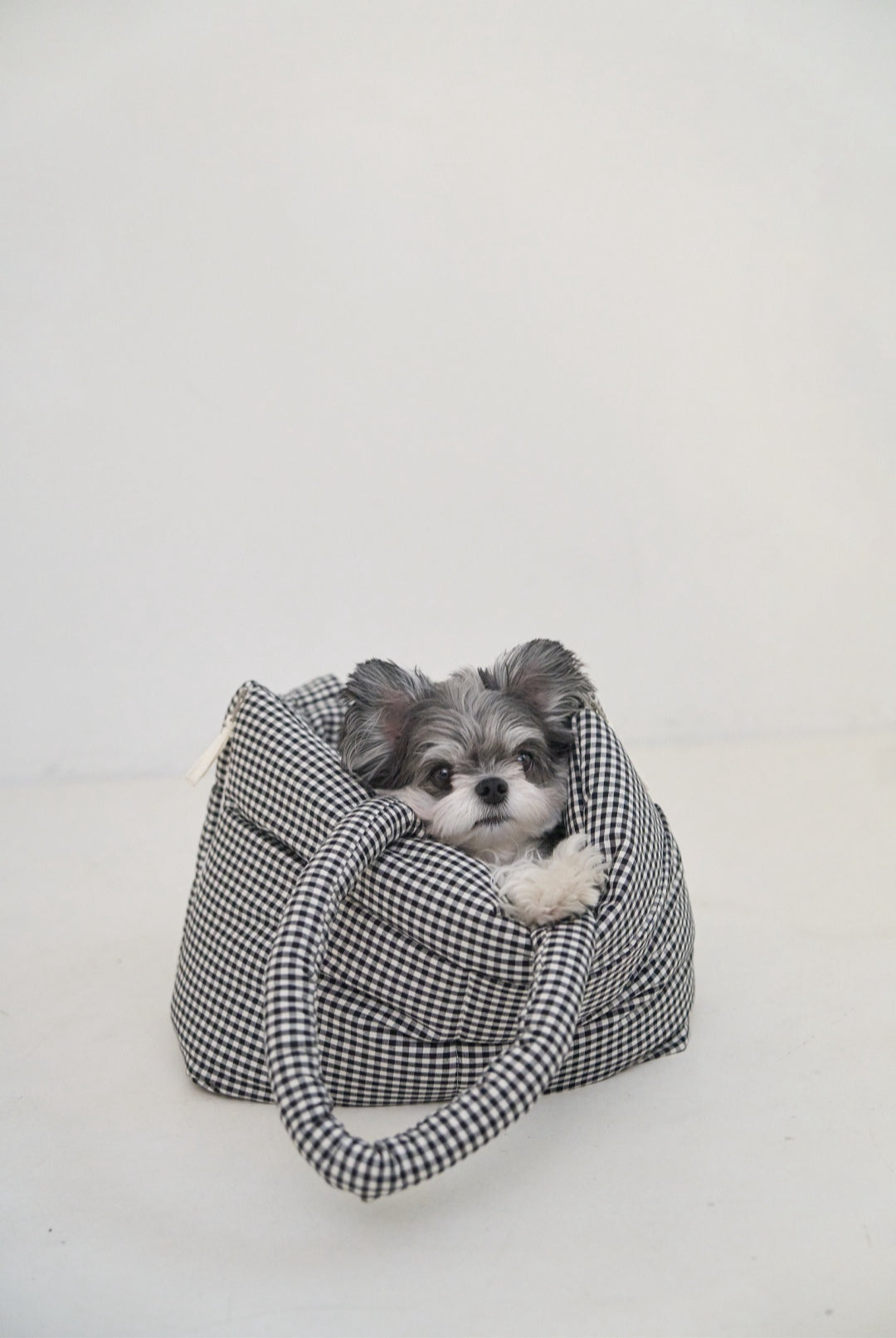 Wide Bag プレイドブラック