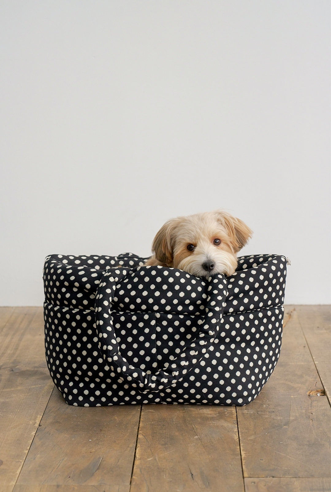 Wide Bag ドットブラック