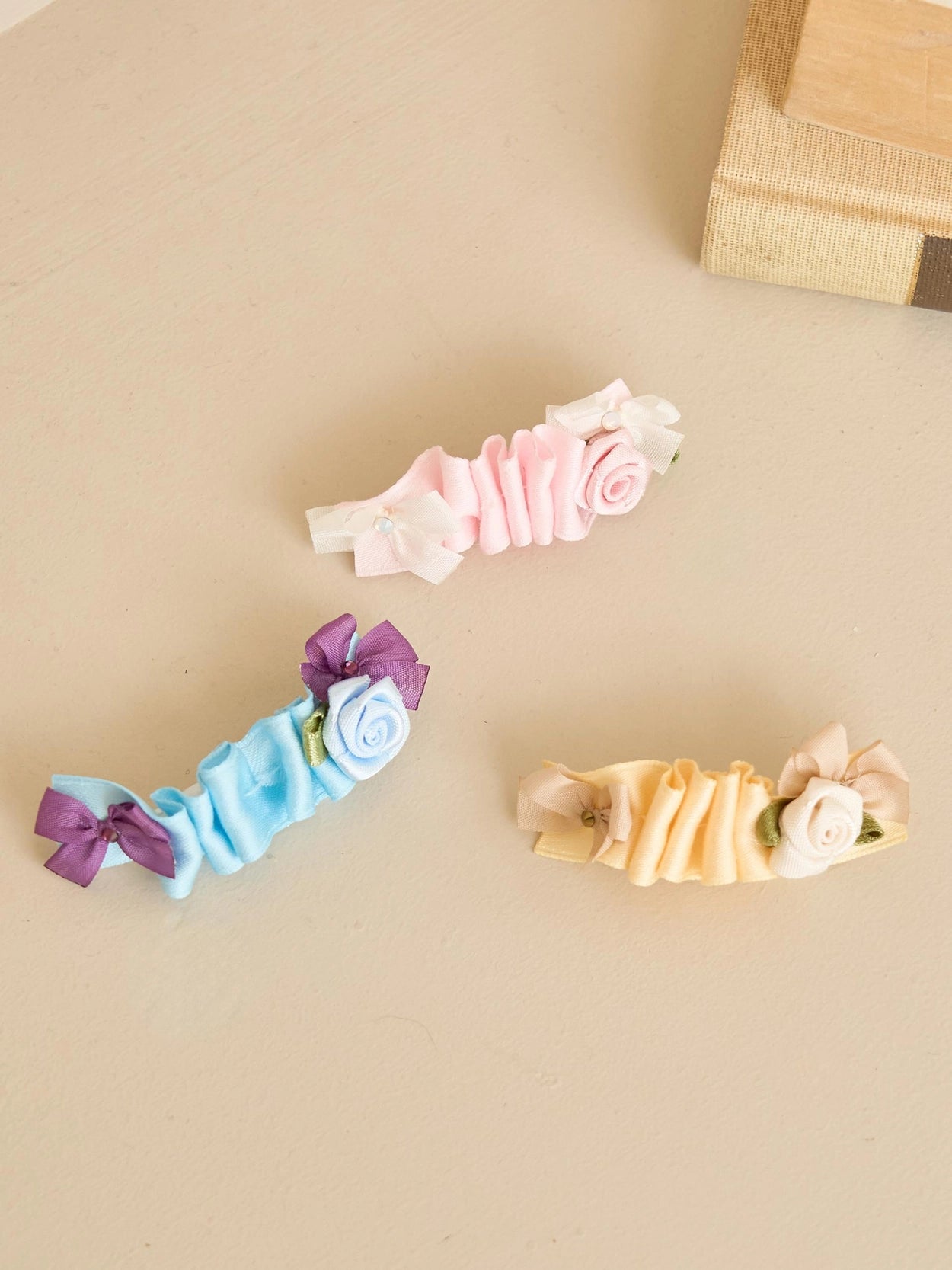 Macaron Rose Hairpin 全3色