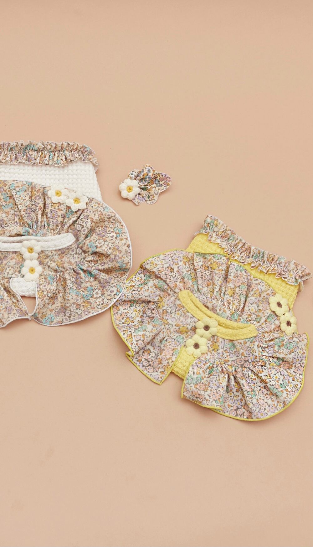 即納 Waffle Daisy Top ベージュ