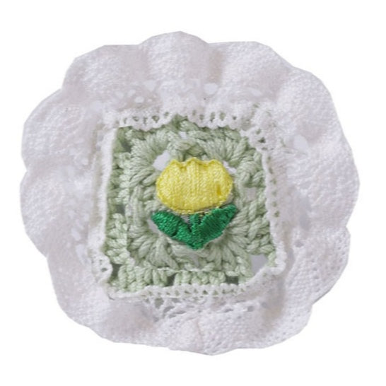 Apron Crochet Hairpin 全4色