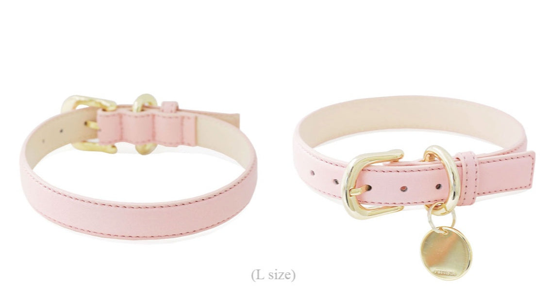 Bloom Collar【迷子札】チェリーブロッサムピンク