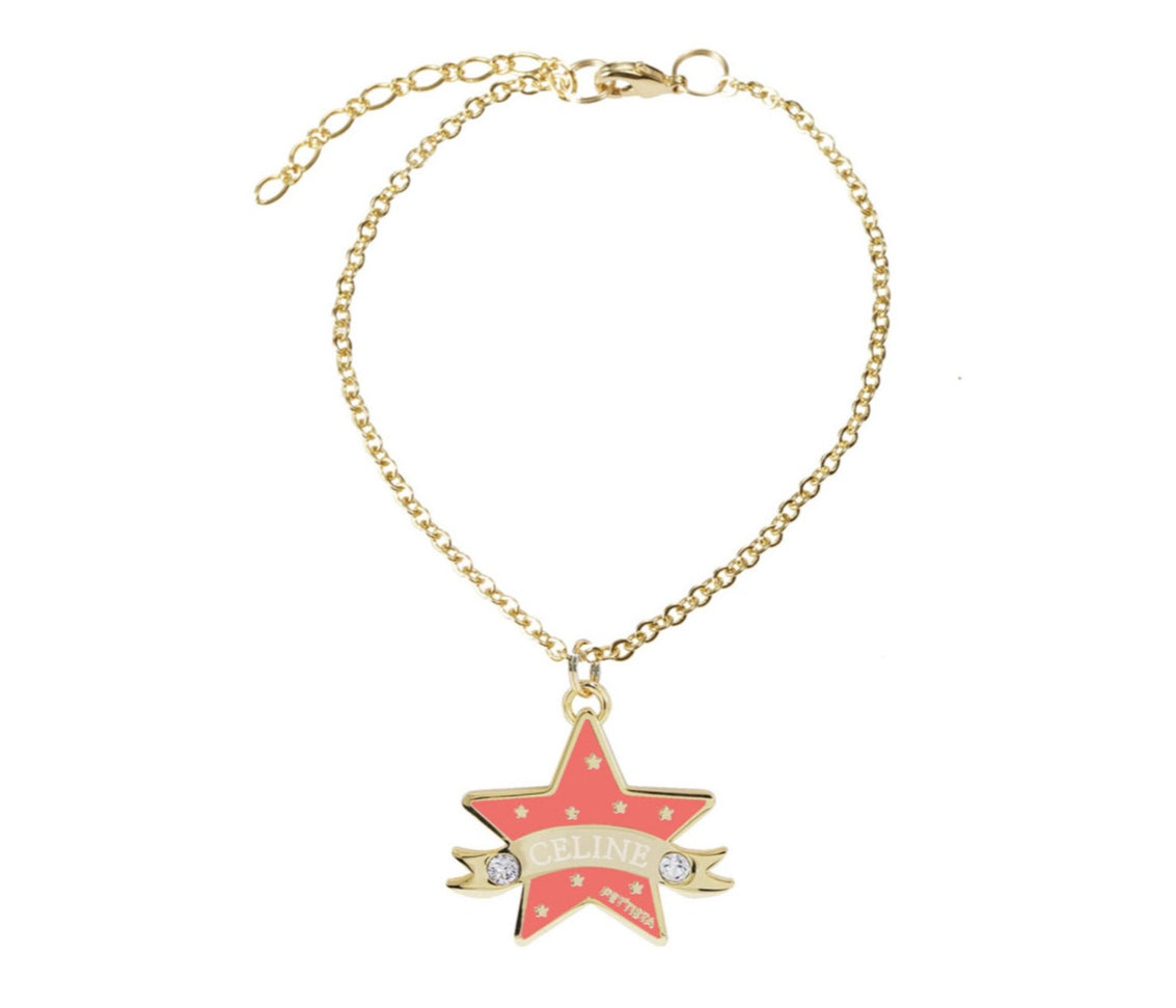 You Are My Star Necklace【迷子札】オレンジ