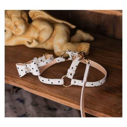 Bloom Leash ポルカドット ホワイト