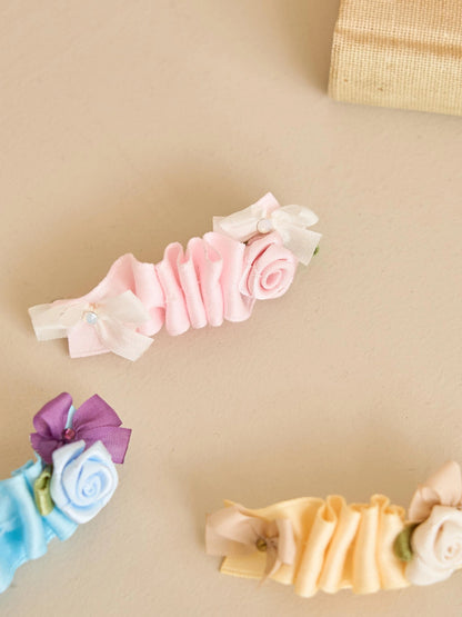 Macaron Rose Hairpin 全3色