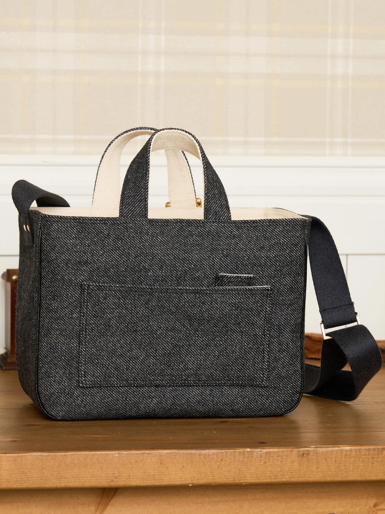 即納 Wool Tweed Walking Bag 全3色