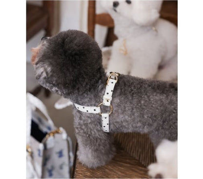 Bloom Leash ポルカドット ホワイト