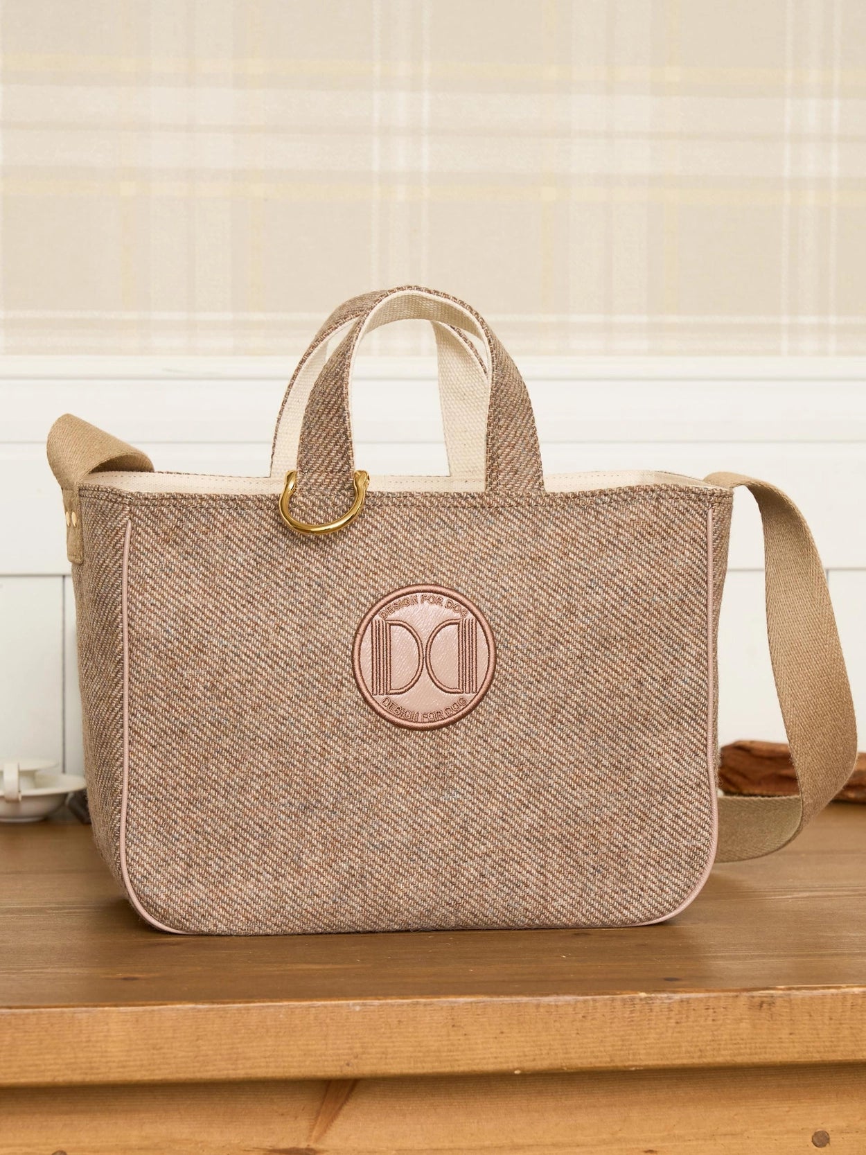 即納 Wool Tweed Walking Bag 全3色