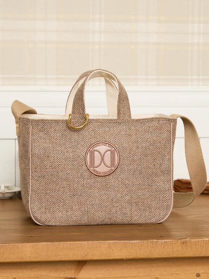 即納 Wool Tweed Walking Bag 全3色