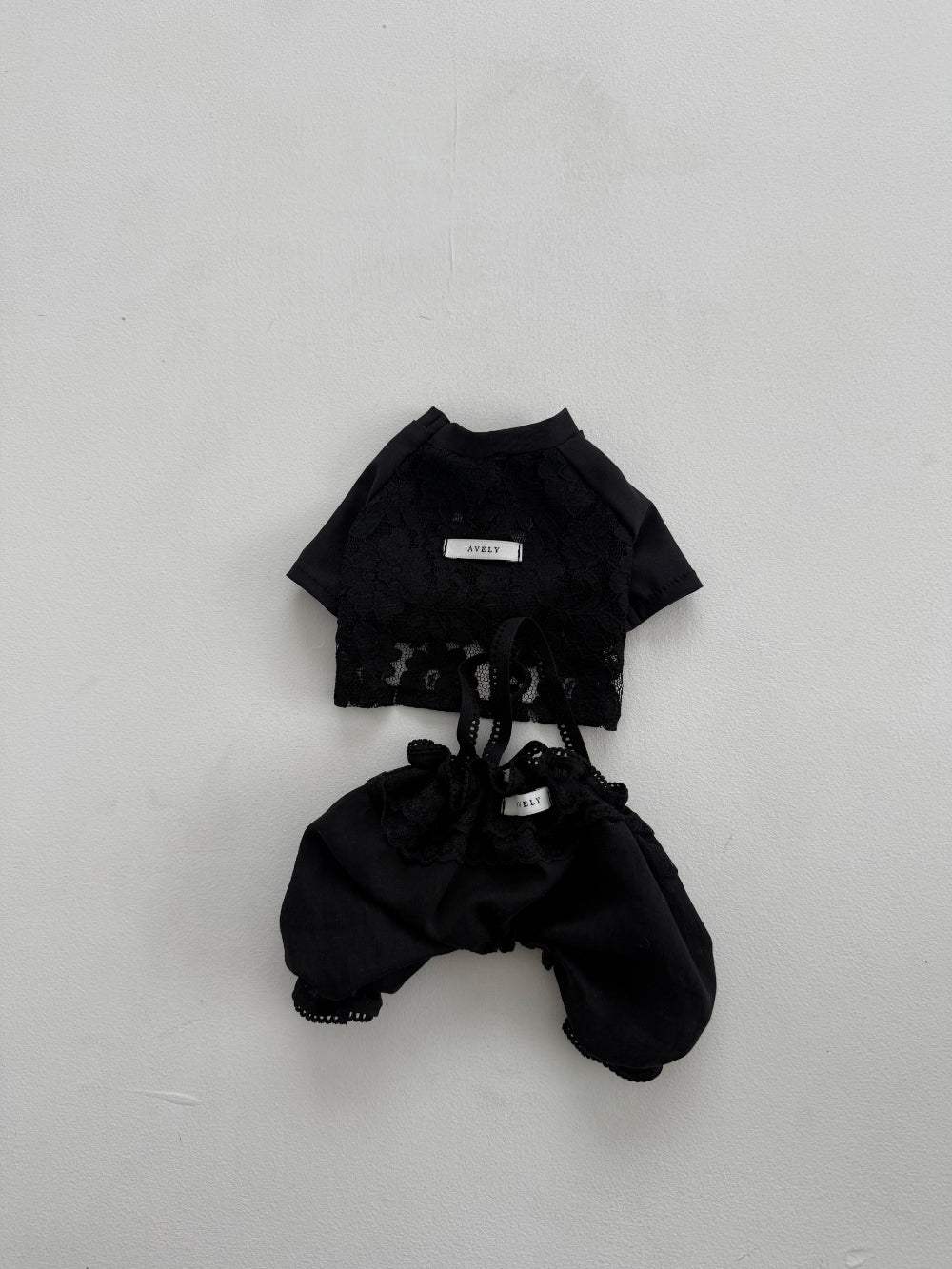 【PRE-ORDER】Black Lace Pants