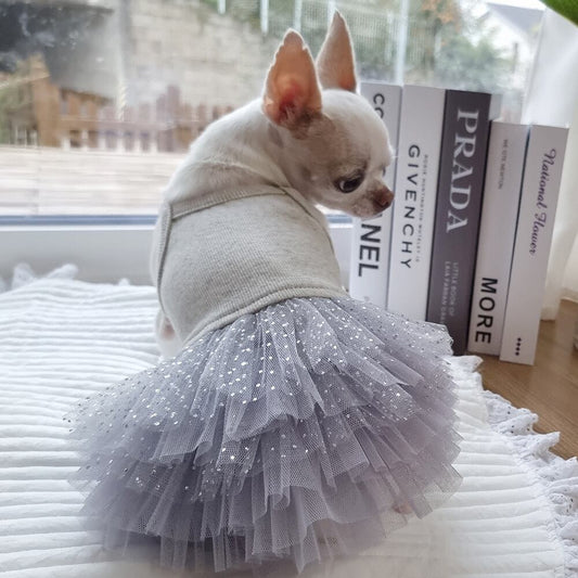 即納 Pure Color Tutu グレーパール