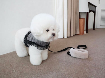 即納 Mink Fur Harness グレー