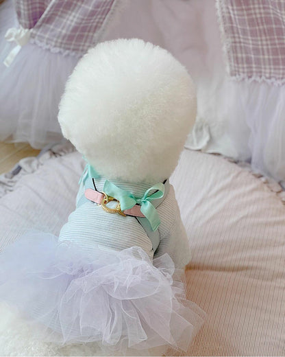 VV Harness 2tone パステルピンク×ブルー