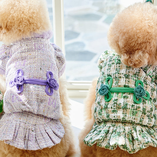即納 Tweed padding skirt 全2色