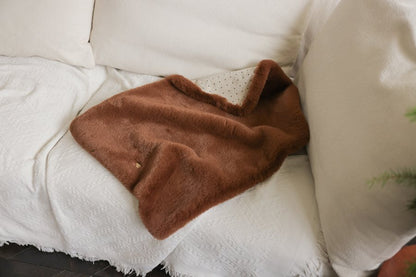 【PRE-ORDER】Eco Fur Angel Blanket ココア